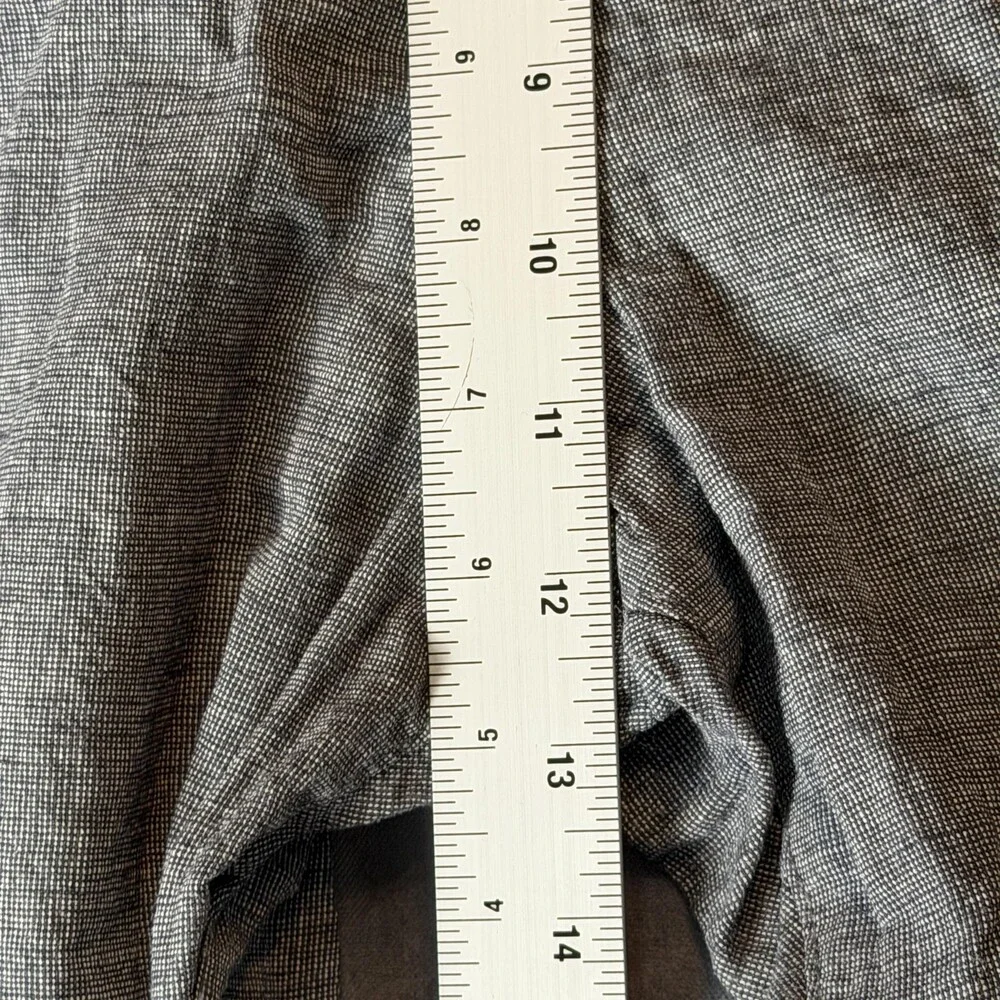 Banana Republic Pants Mens 38x28 Gray Linen Cotton Chino Regular Fit Straight